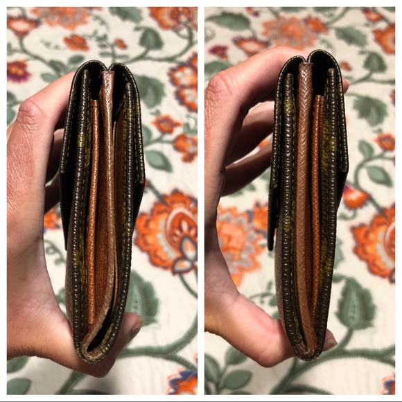 Louis Vuitton AUTHENTIC Vintage Monogram Portefeiulle Elise Trifold Wallet 1990 - Picture 14 of 16